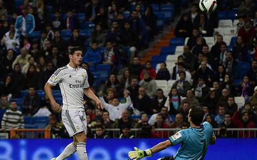 Real Madrid 5-0 Cornella: James Rodriguez lập cú đúp, Real thắng trận thứ 17 liên tiếp